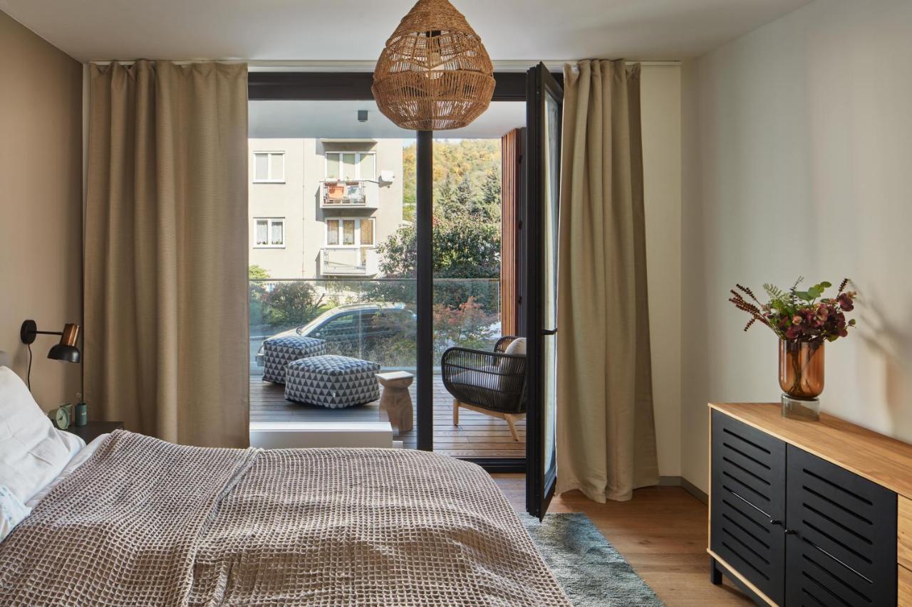 Prague Days - Stylish Apartments With Terrace - Parking - Quiet Area Eksteriør billede