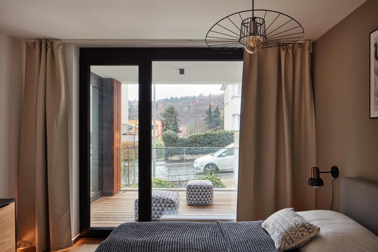 Prague Days - Stylish Apartments With Terrace - Parking - Quiet Area Eksteriør billede
